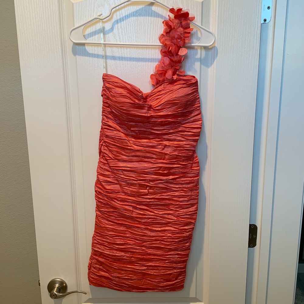 Daisy Pink Dress - Size M Med Medium